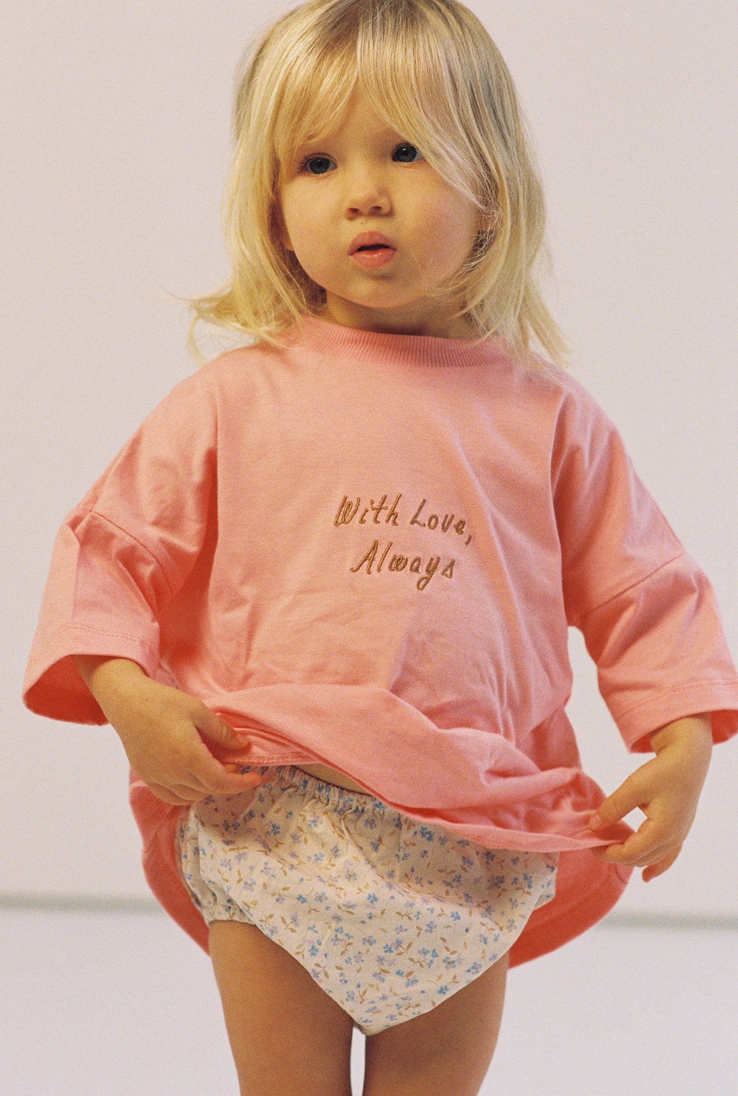 With Love Tee - Flamingo