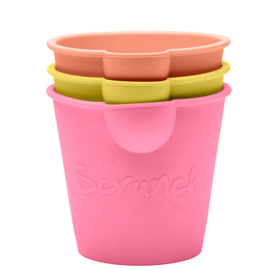 Scrunch Mini Bucket - Flamingo Pink