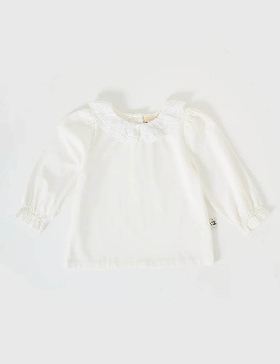 Laura Puff Long Sleeve Cream