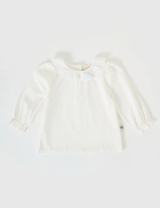 Laura Puff Long Sleeve Cream