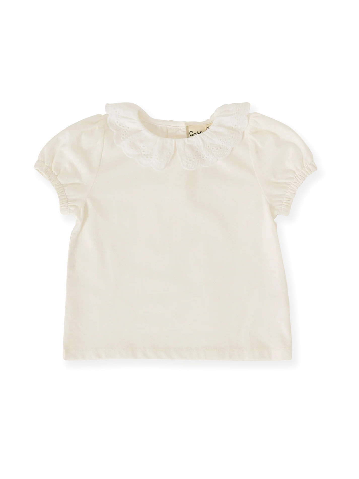 Laura Puff Sleeve Collar T-Shirt