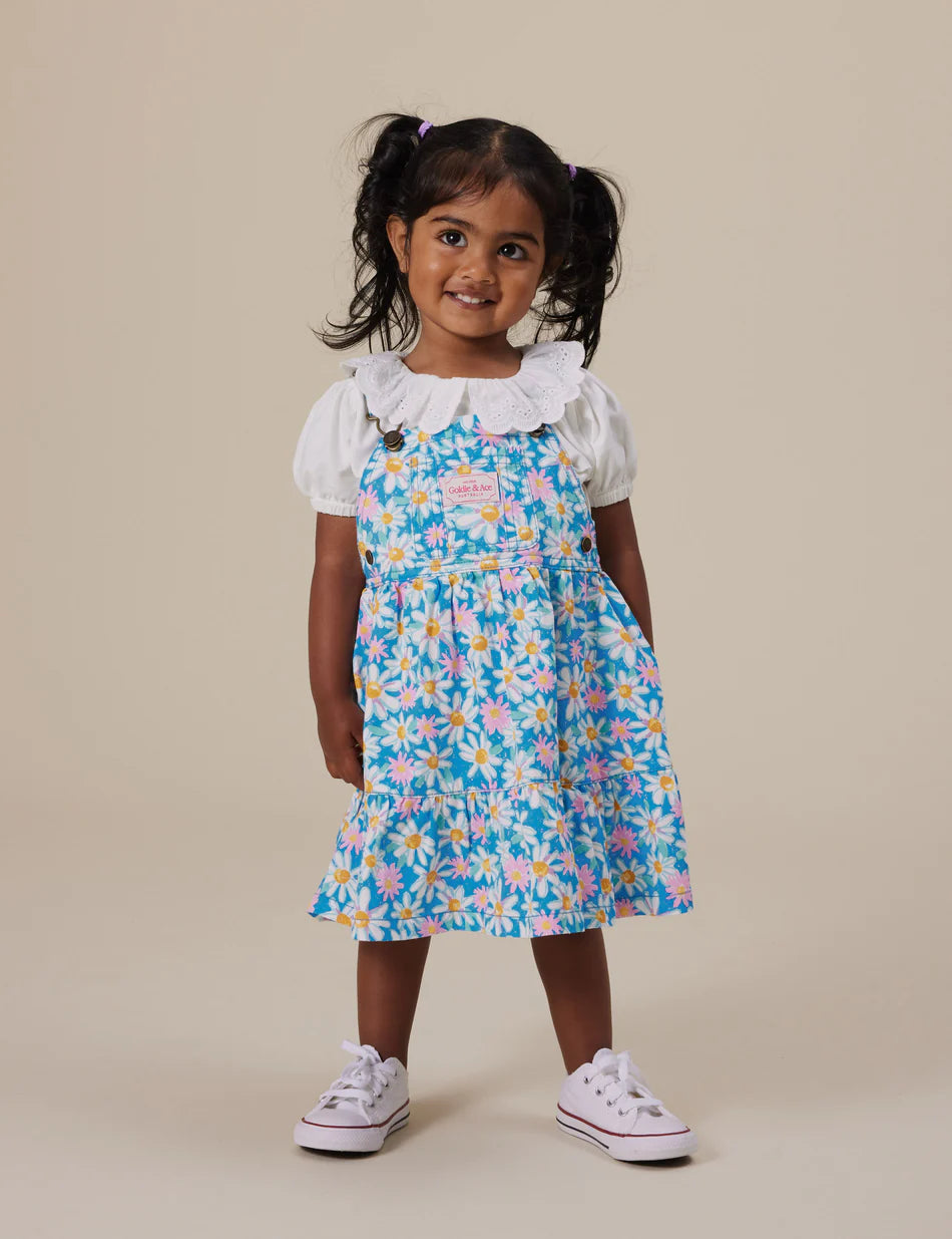 Tully Tiered Pinafore Seaside Daisy