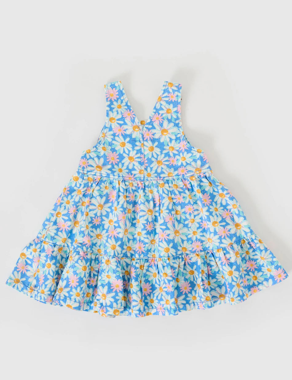 Tully Tiered Pinafore Seaside Daisy