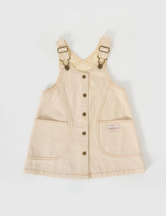 Penelope Pinafore Oat
