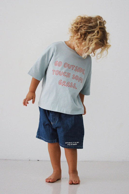 Go outside and touch some grass