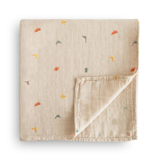 Mushie Organic Cotton Swaddle