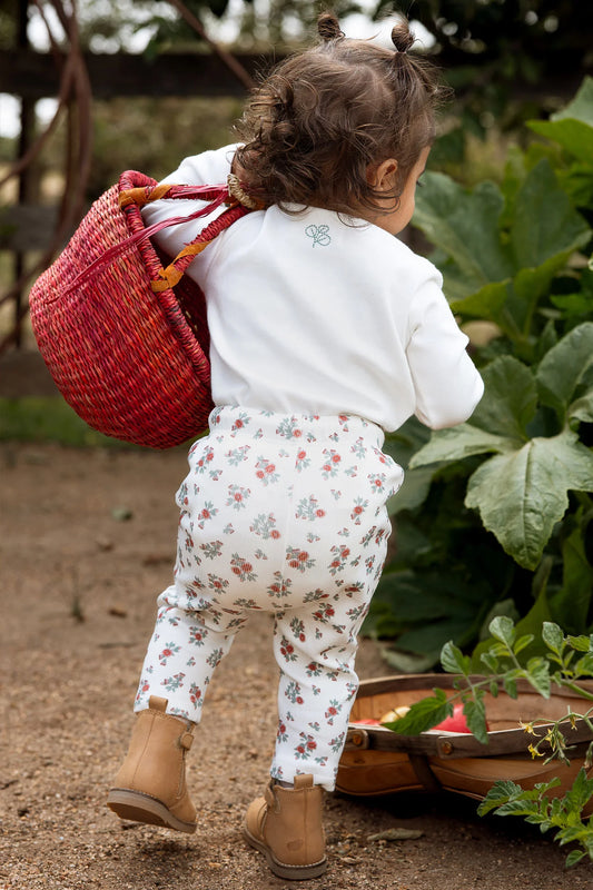 Rib Patch Legging Eucalypt