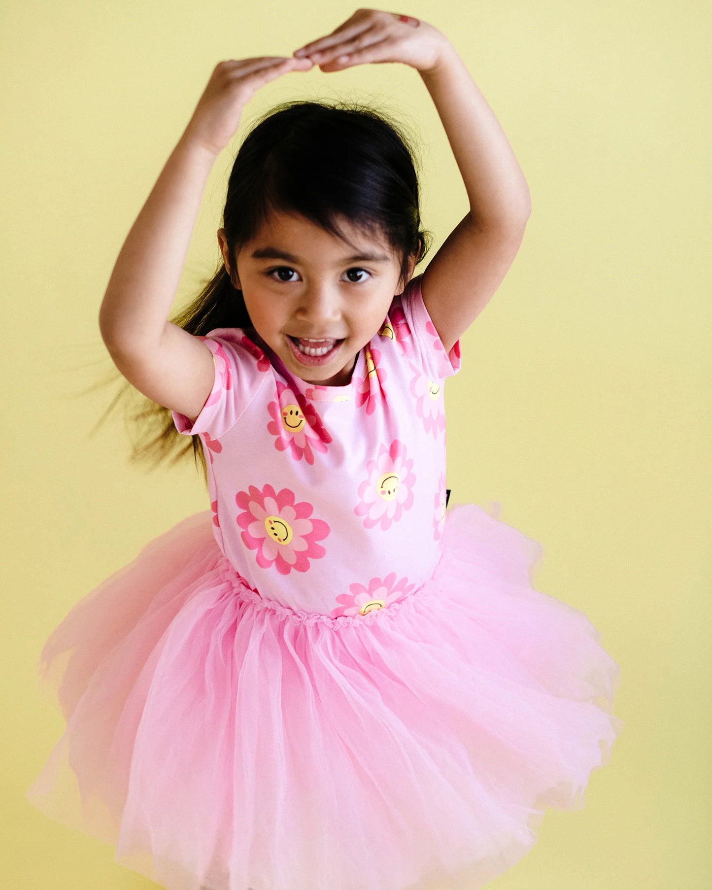 PASTEL SCOOPS SHORT SLEEVE CIRCUS DRESS