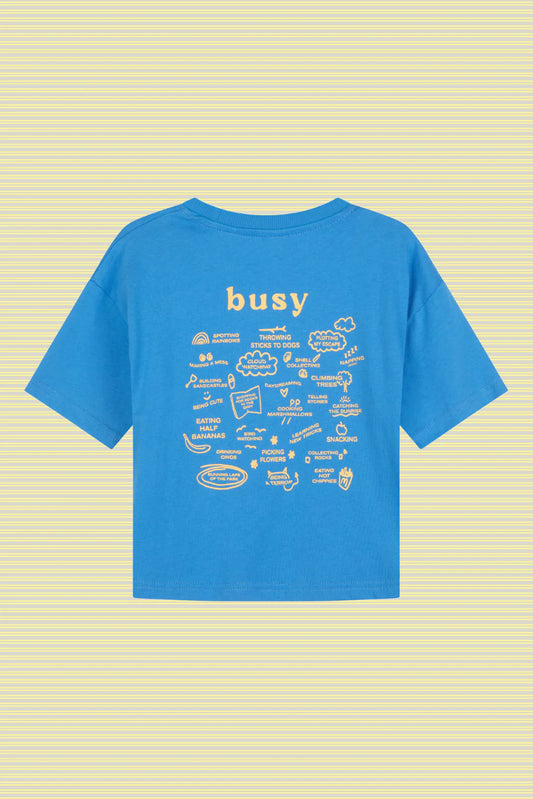 Busy Tee - Summer Blue