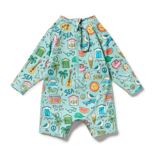 Sun Surf & Sea One Piece Swimsuit