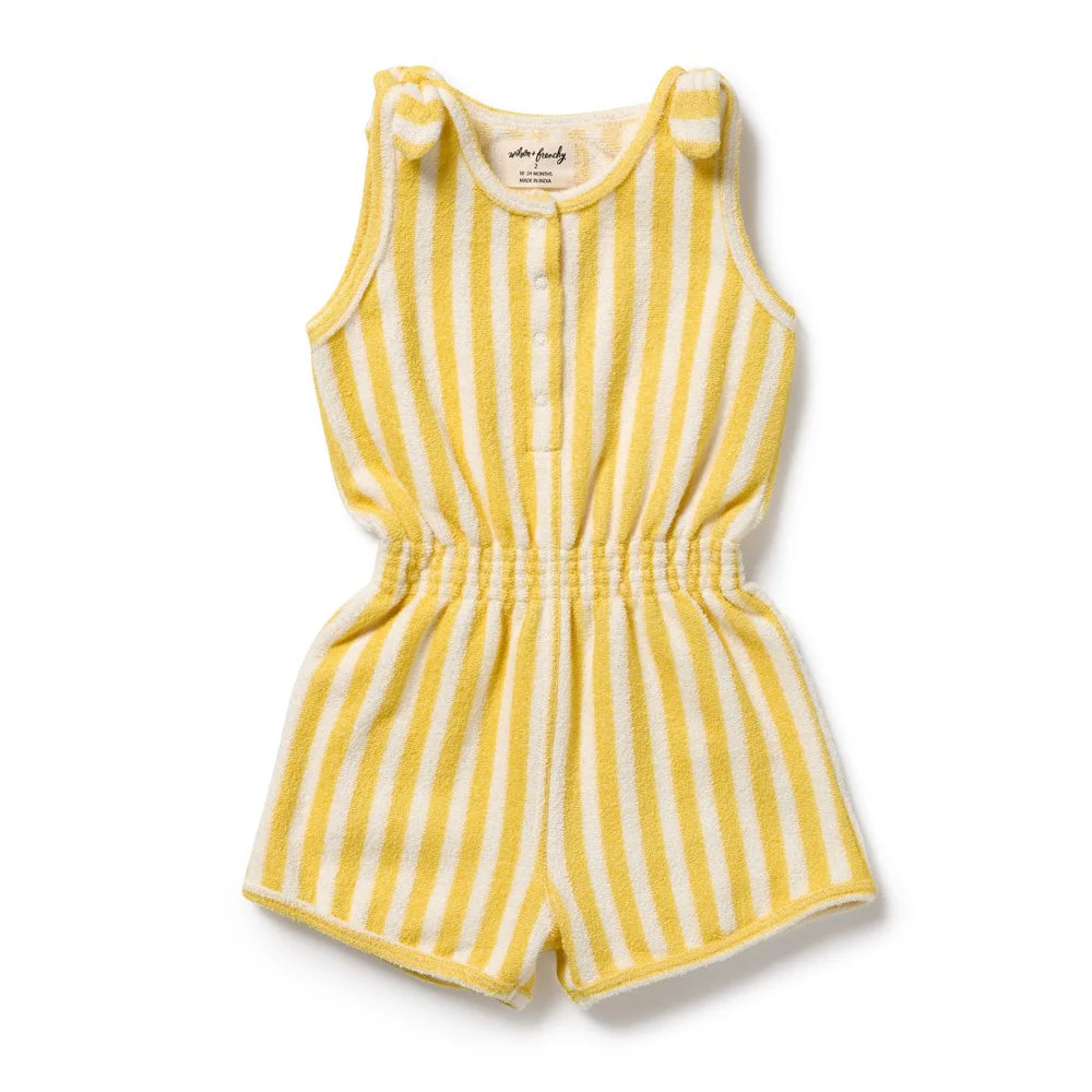 Honey Wave Terry Playsuit