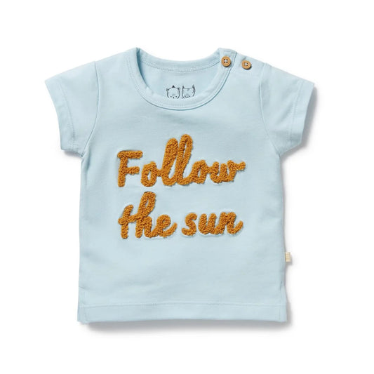 FOLLOW THE SUN ORGANIC TEE SALE PRICE