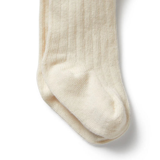 Organic Ribbed Tights