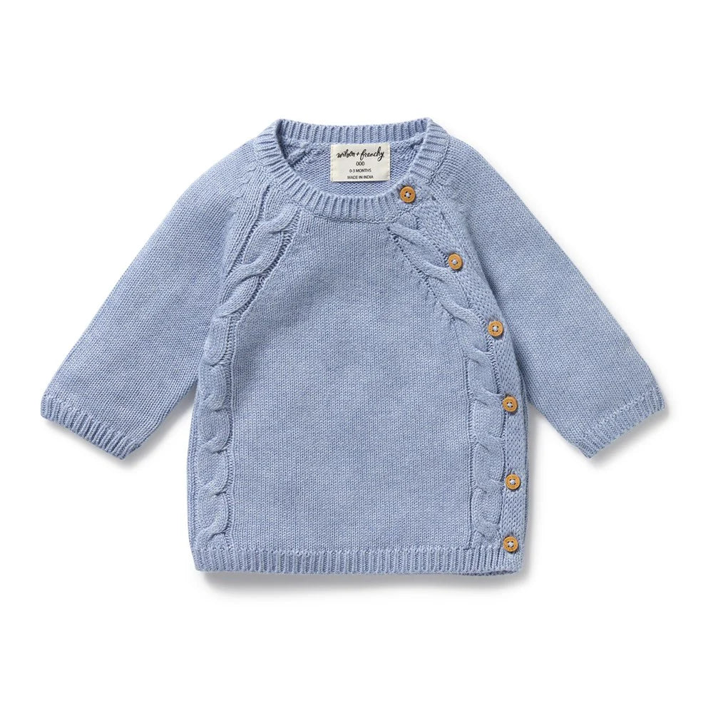 Organic Knit Kimono Cardigan