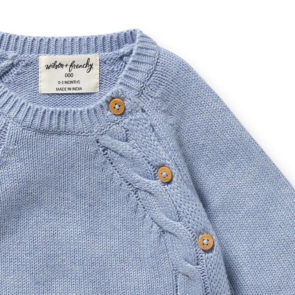 Organic Knit Kimono Cardigan