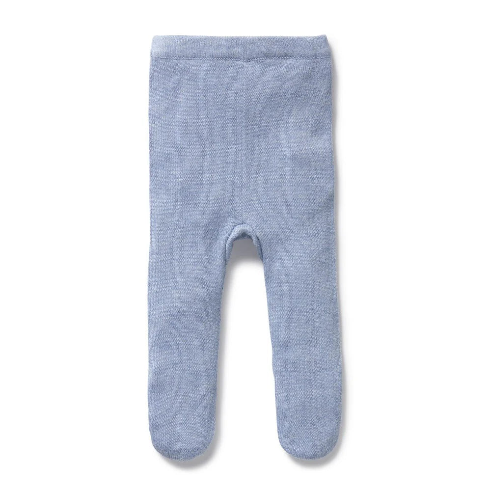 Organic Knitted Legging with Feet
