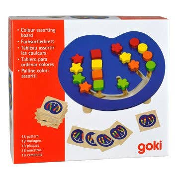 Colour assorting board