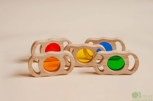 See Through Coloured Blocks