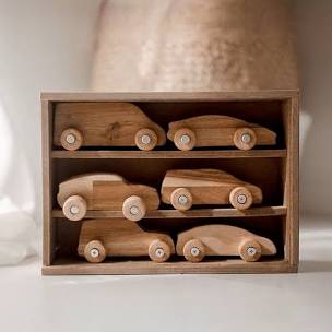 Wooden Car Play Set