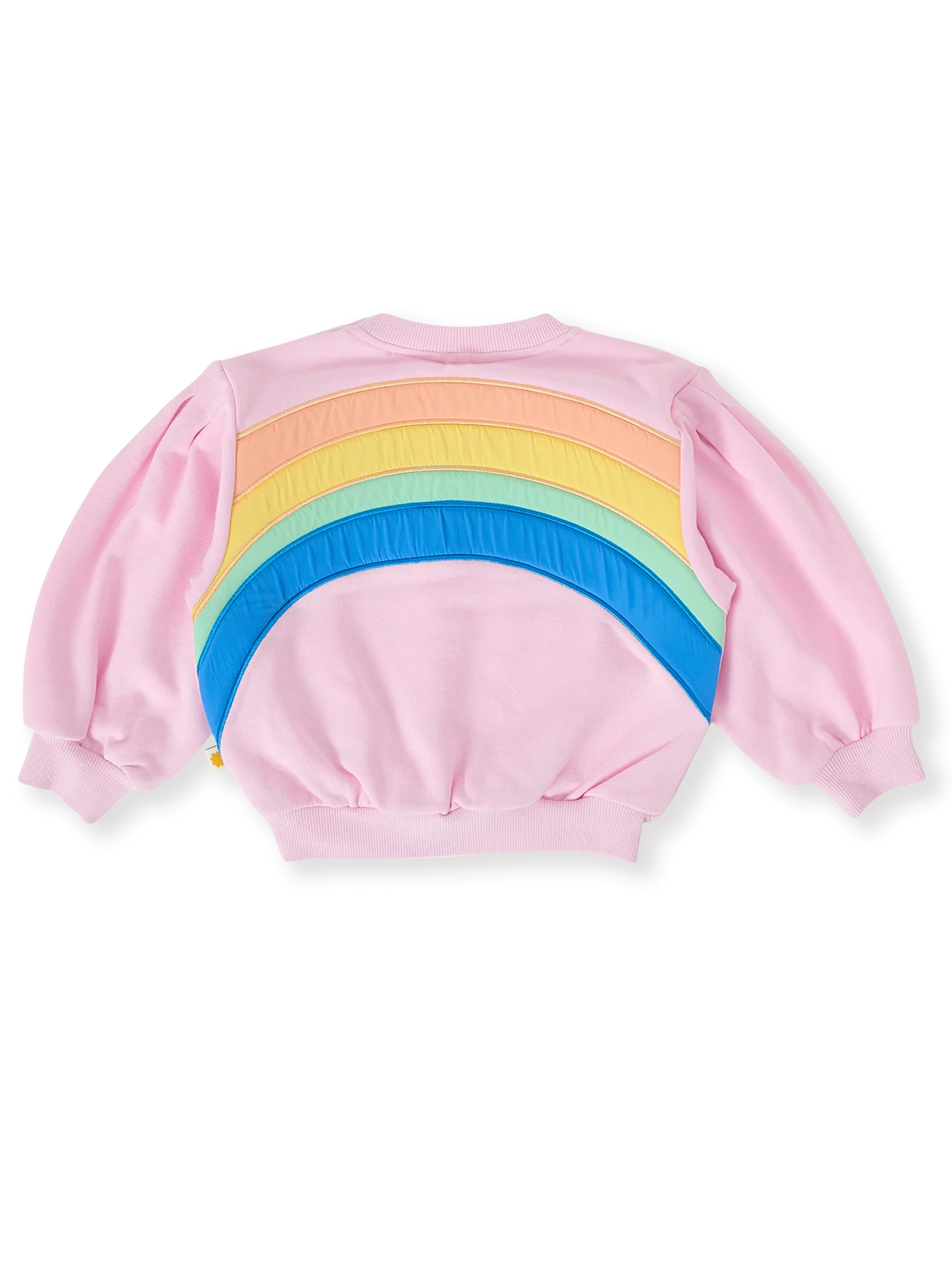 Over the Rainbow Puff Sleeve Sweater