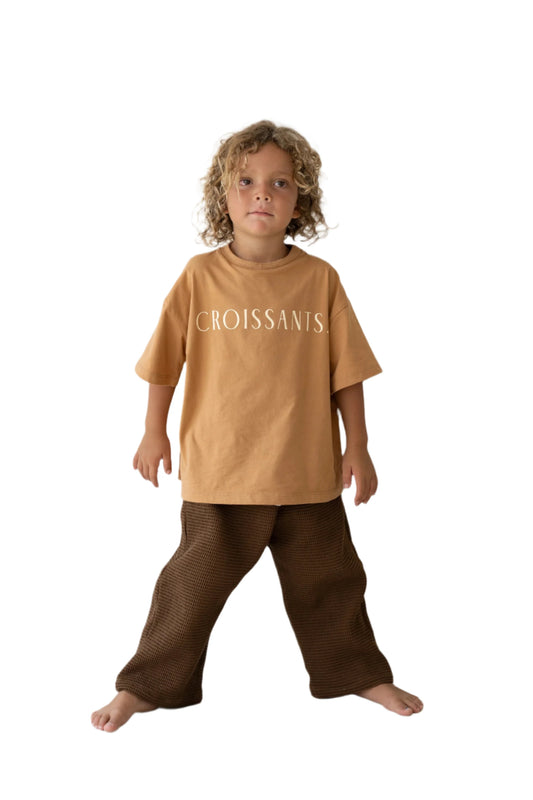 Croissants Tee | Ginger