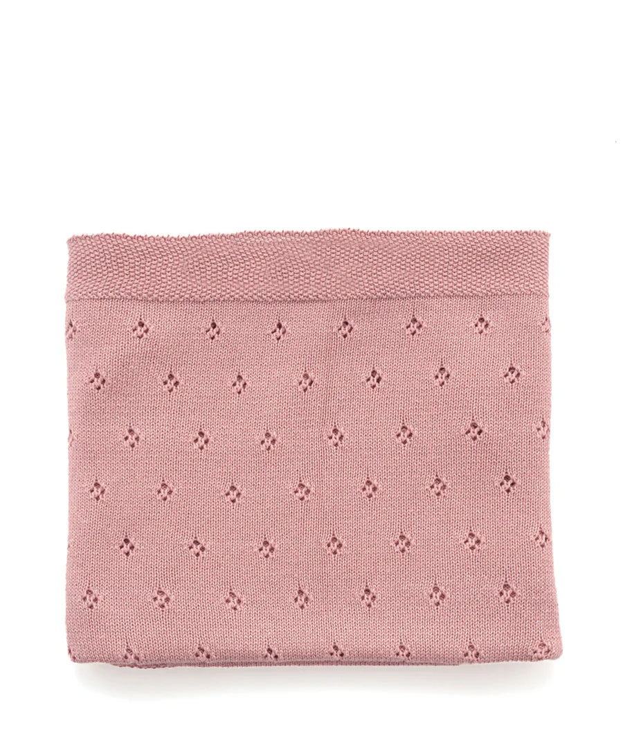 Pointelle Baby Blanket