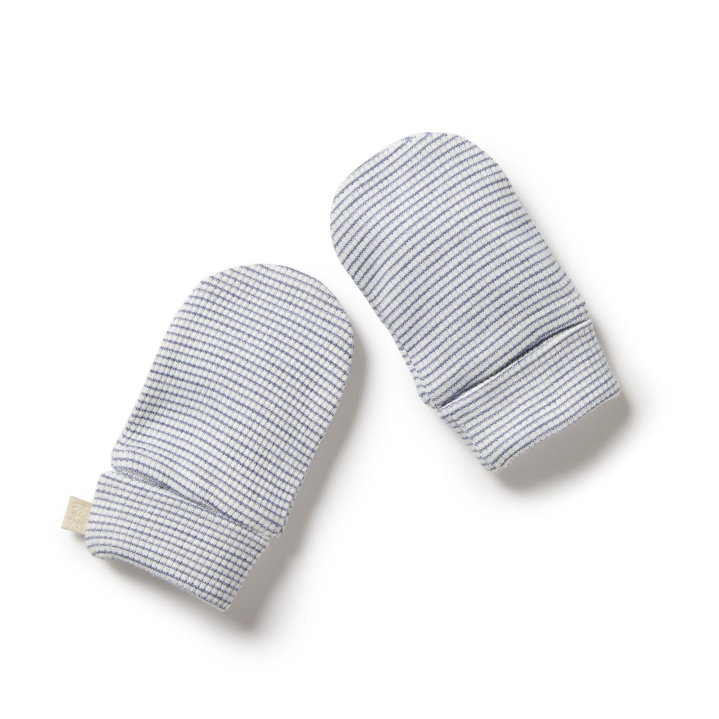 Stripe Rib Mittens