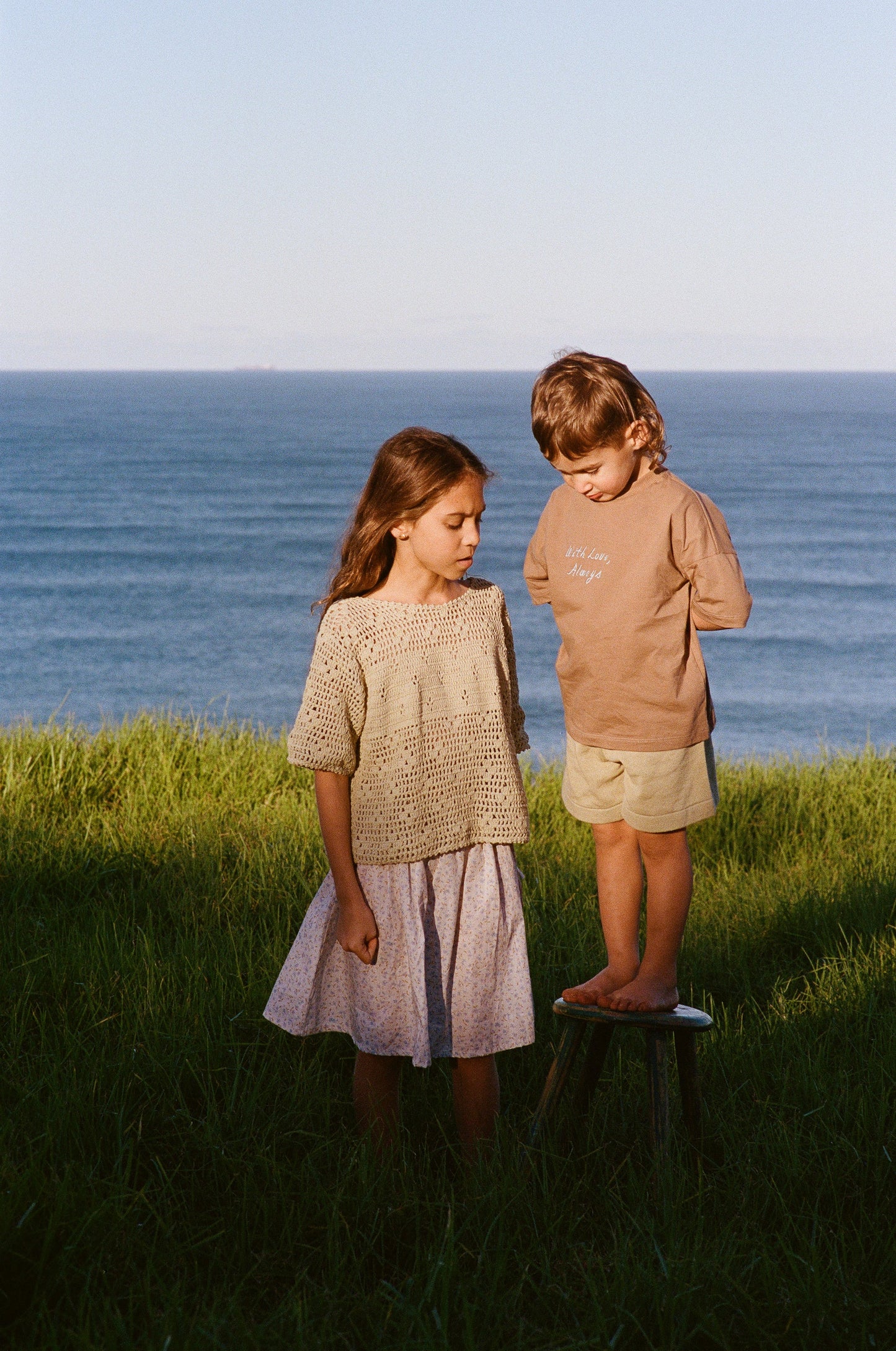 With Love Tee - Chocolate