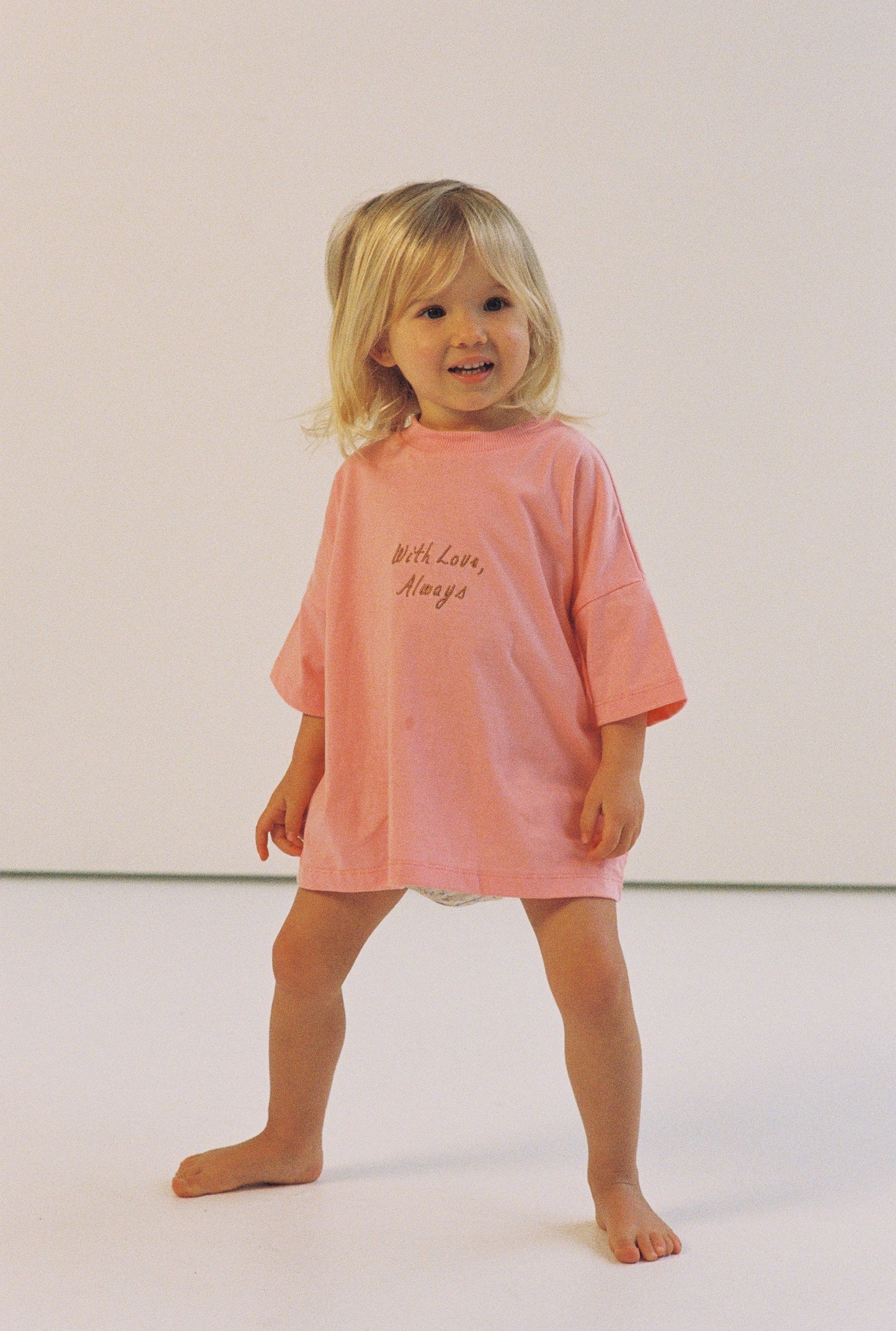 With Love Tee - Flamingo