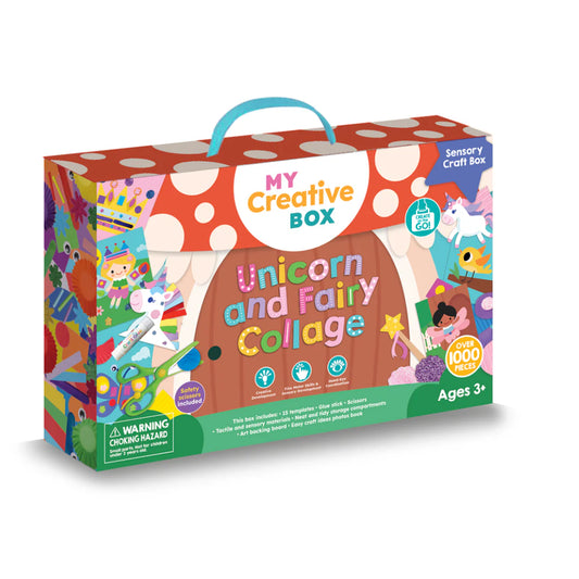 Christmas Collage Sensory Activity Box