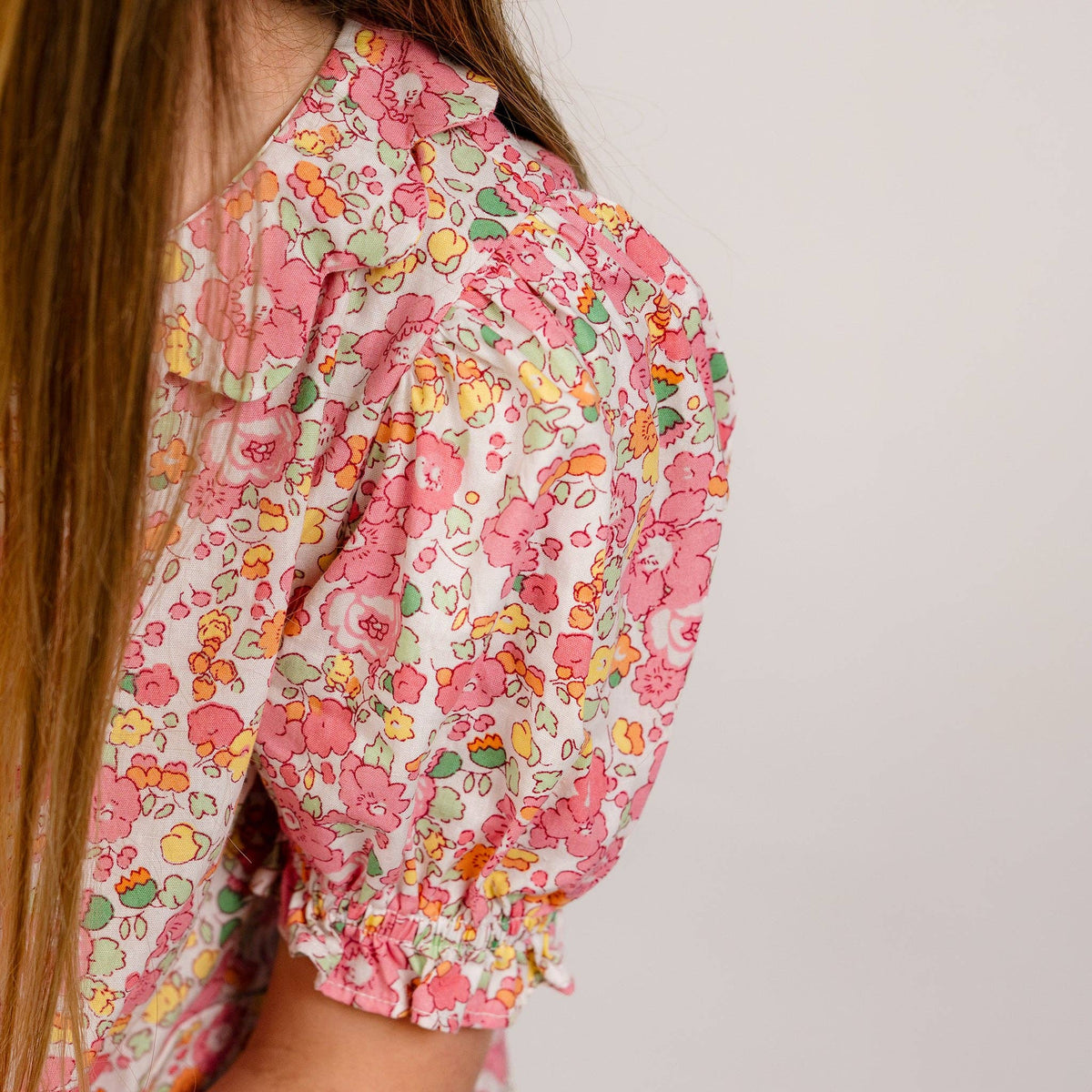 Short Sleeve Scallop Detail Dress
