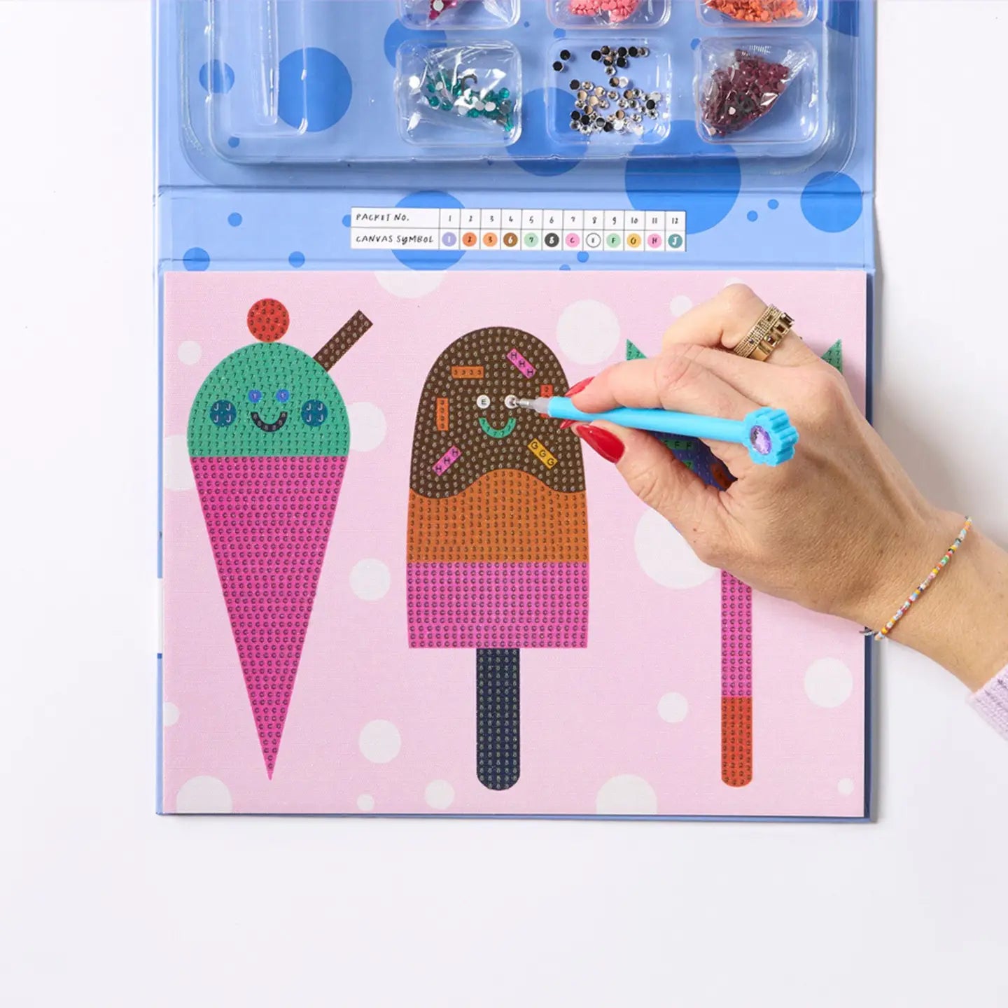 Kids Sparkle Art Kit - Yum! Yum! Yum!
