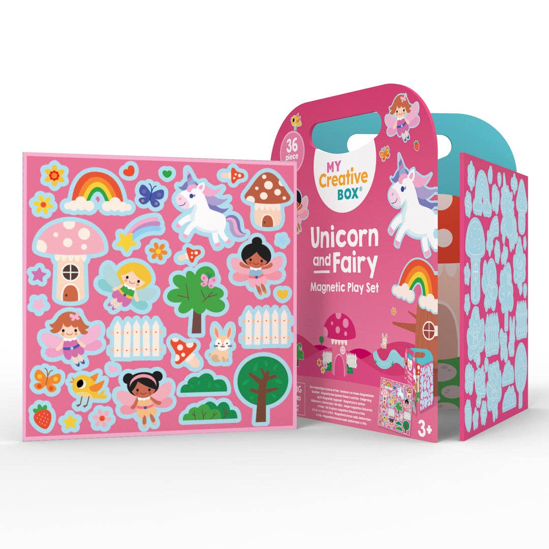 Unicorn and Fairy Magnetic Play Set