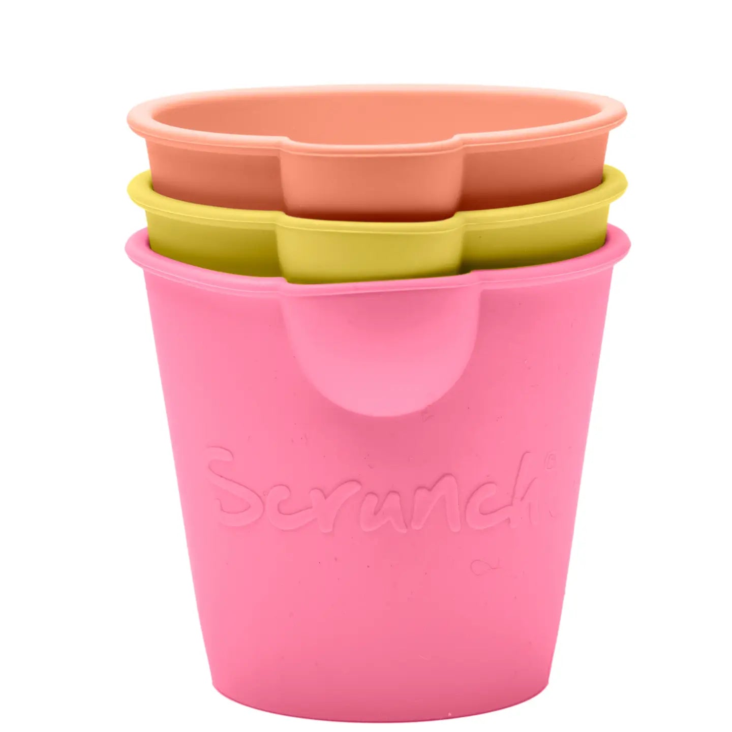 Scrunch Mini Bucket - Flamingo Pink