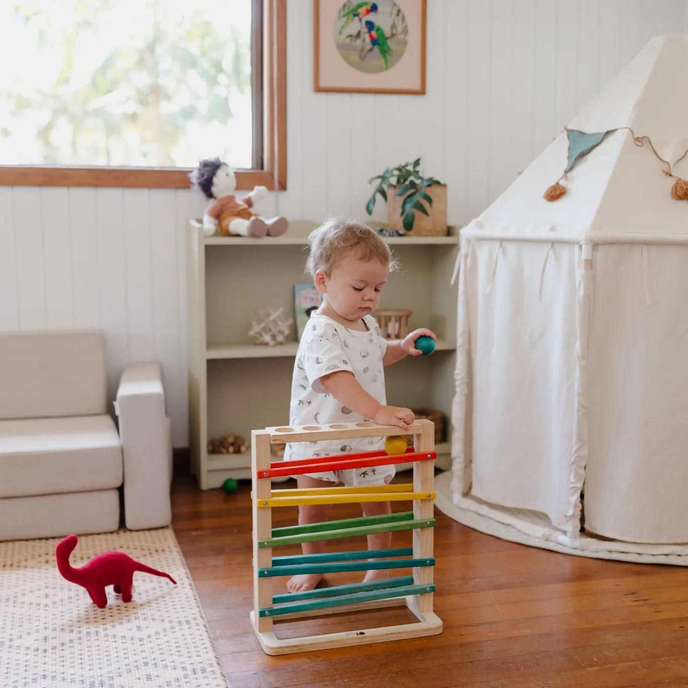 Track A Ball Rack