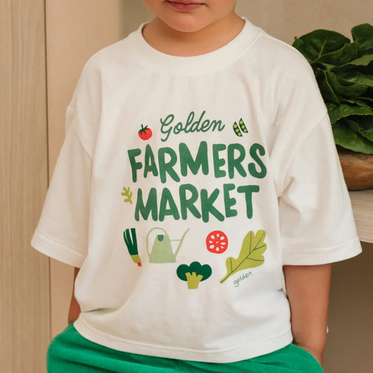 Farmers Market Tee Marshmallow