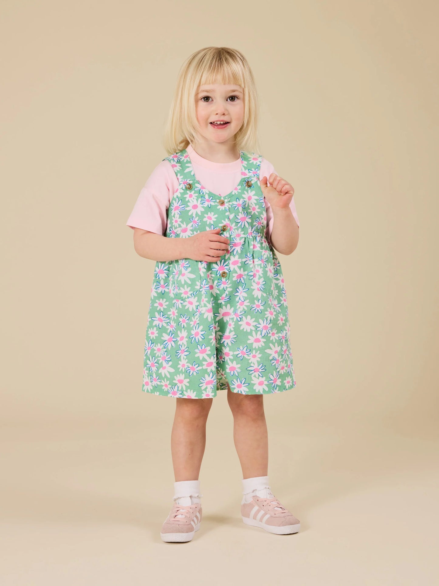 Daisy Patch Sara Shortalls