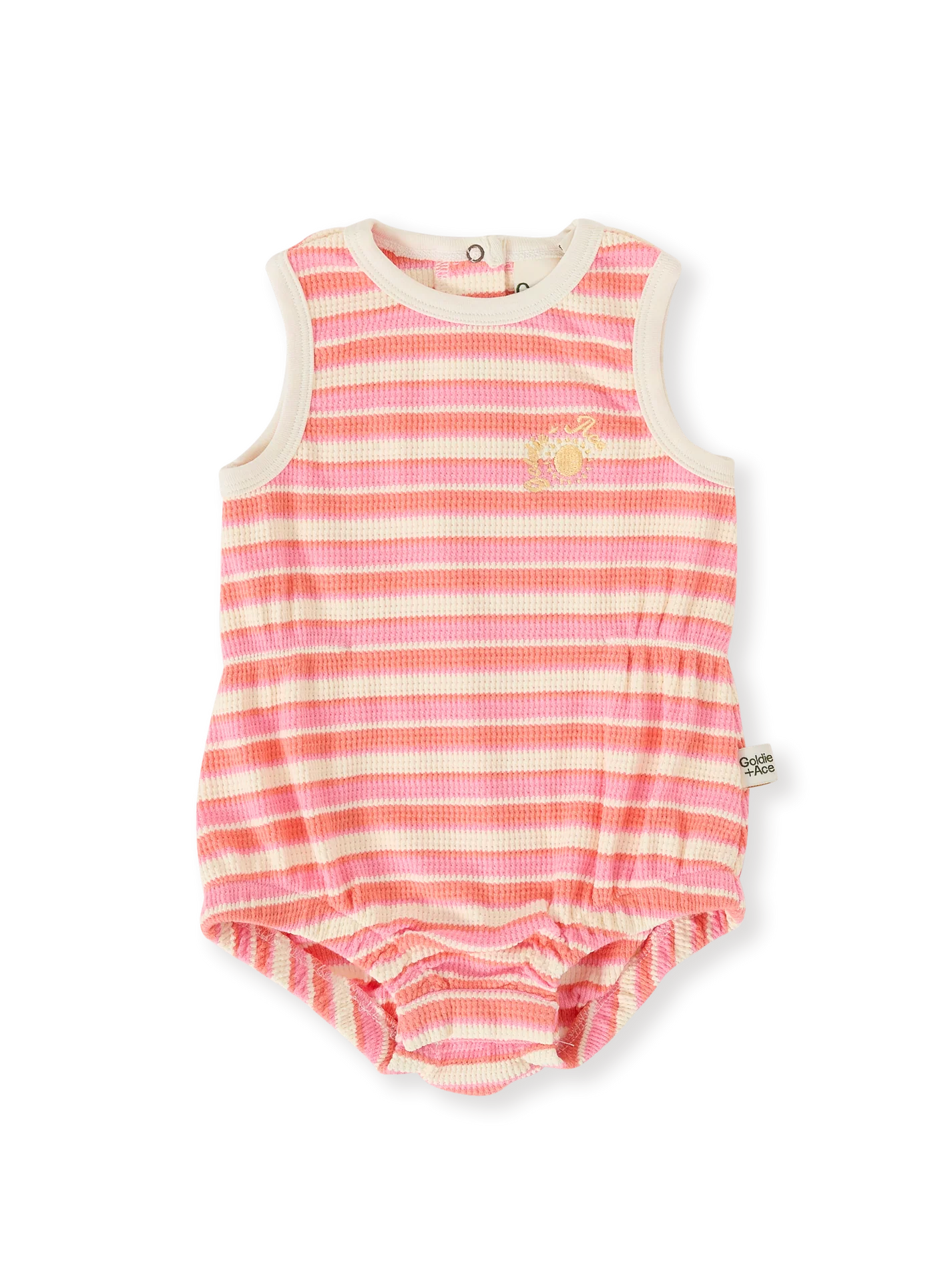 Watermelon Stripe Bubble Romper
