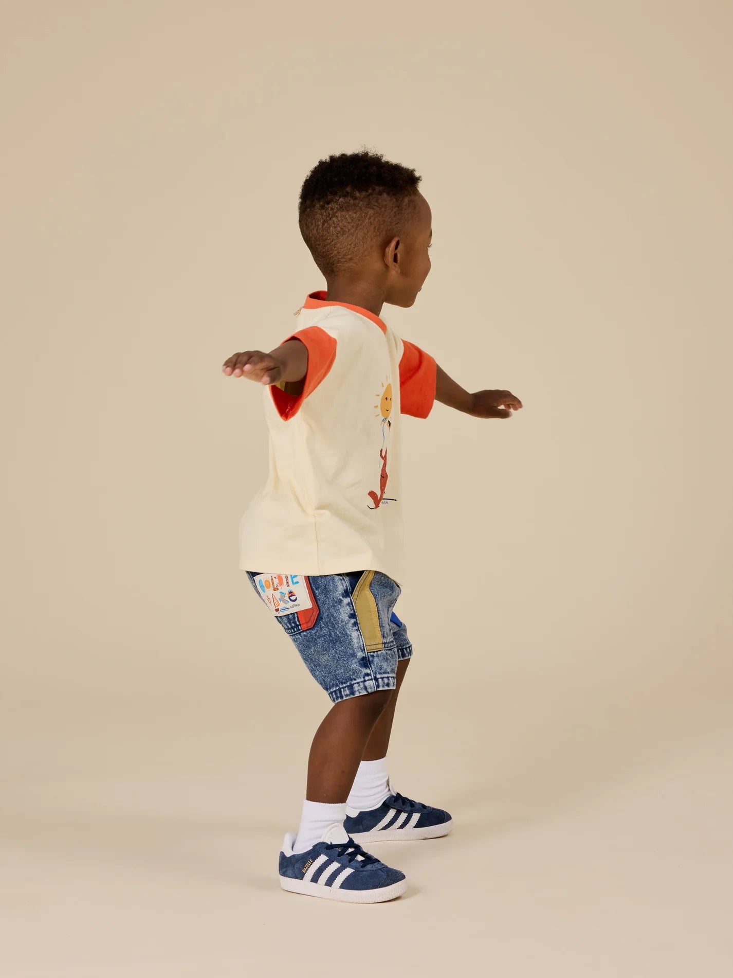 Primary Pop Noah Denim Shorts