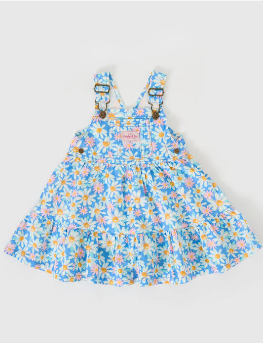 Tully Tiered Pinafore Seaside Daisy
