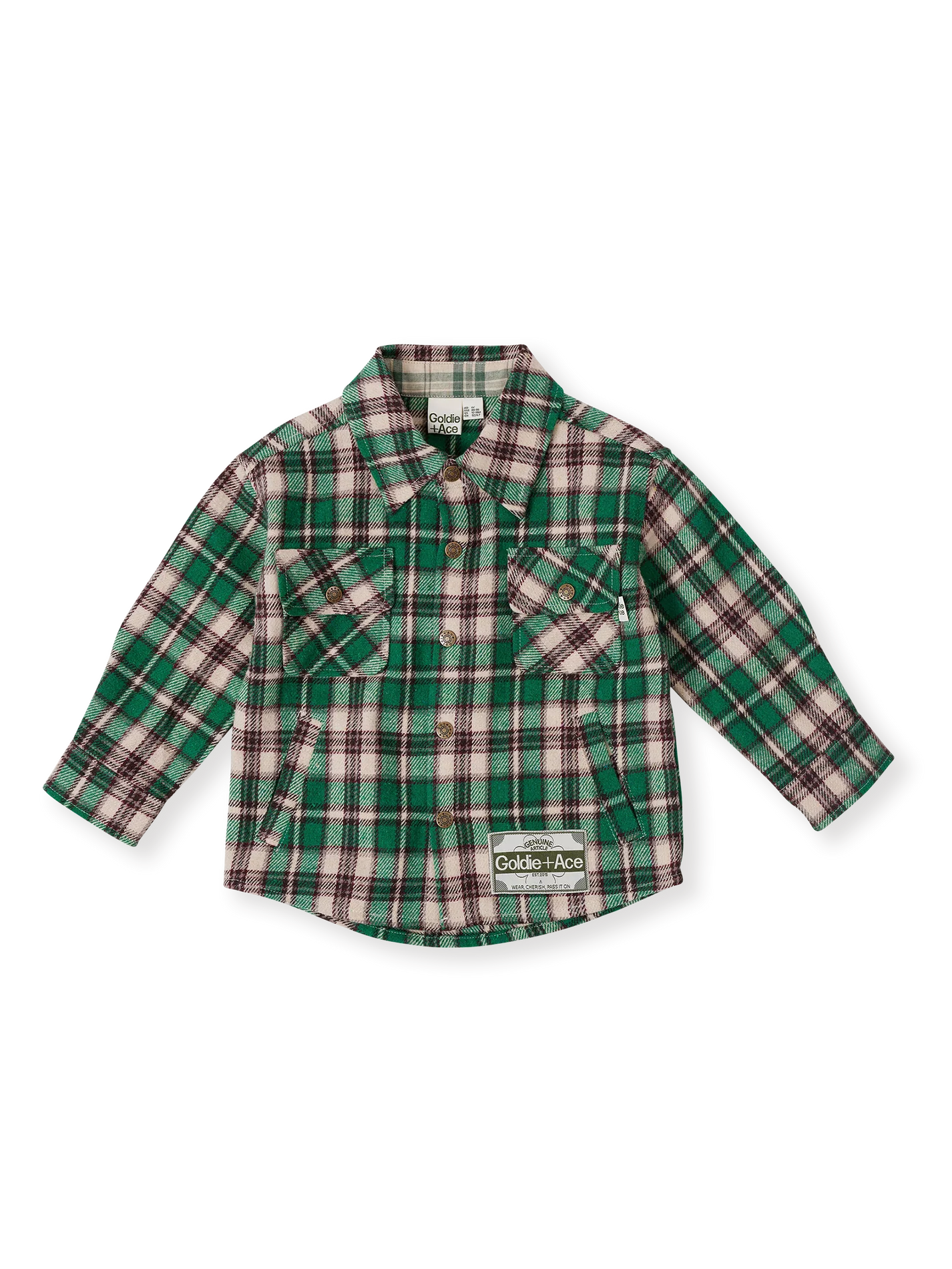 Rowan Check Shirt Emerald