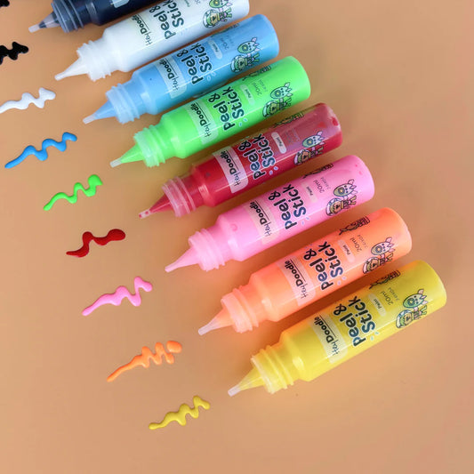 Peel & Stick Solid Paint - Easy Peel and Stickable Colours