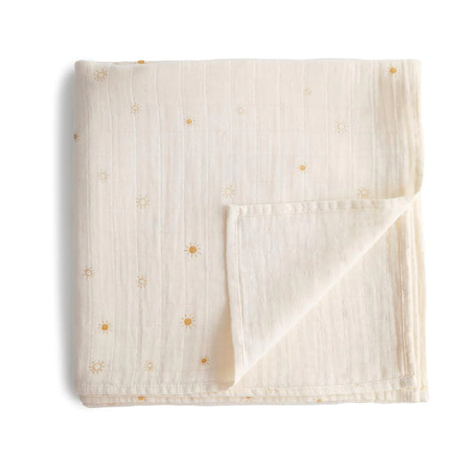 Mushie Organic Cotton Swaddle