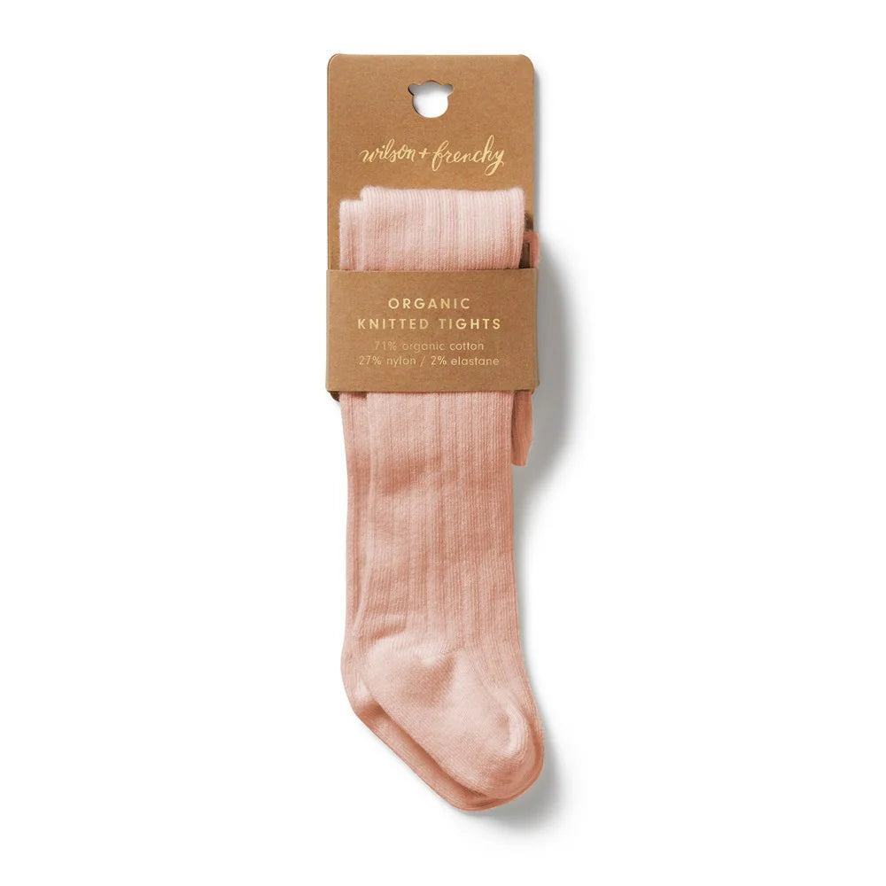 Organic Ribbed Tights