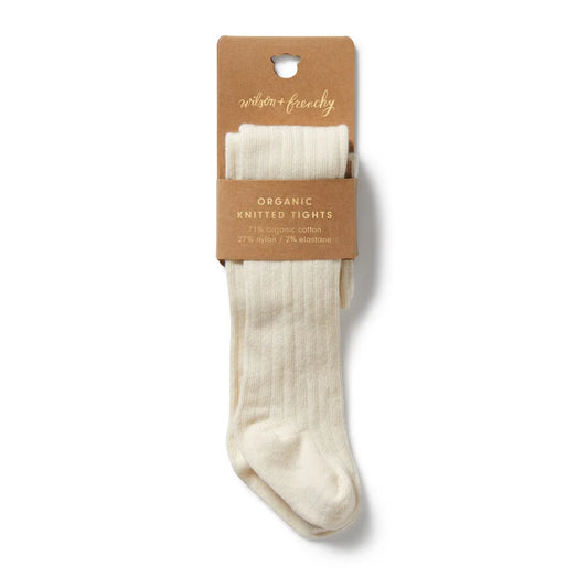 Organic Ribbed Tights