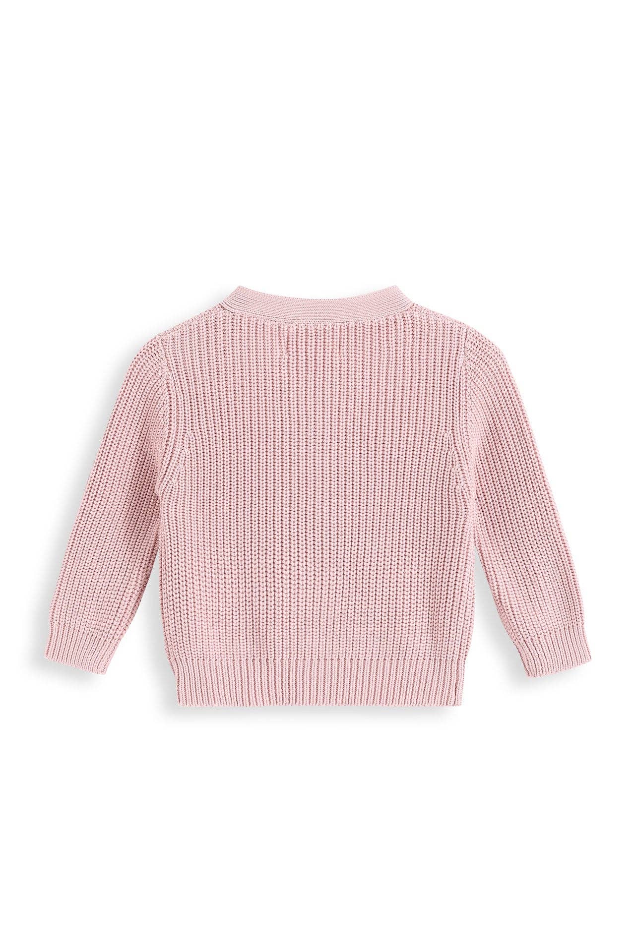 Chunky Knit Cardigan Petal