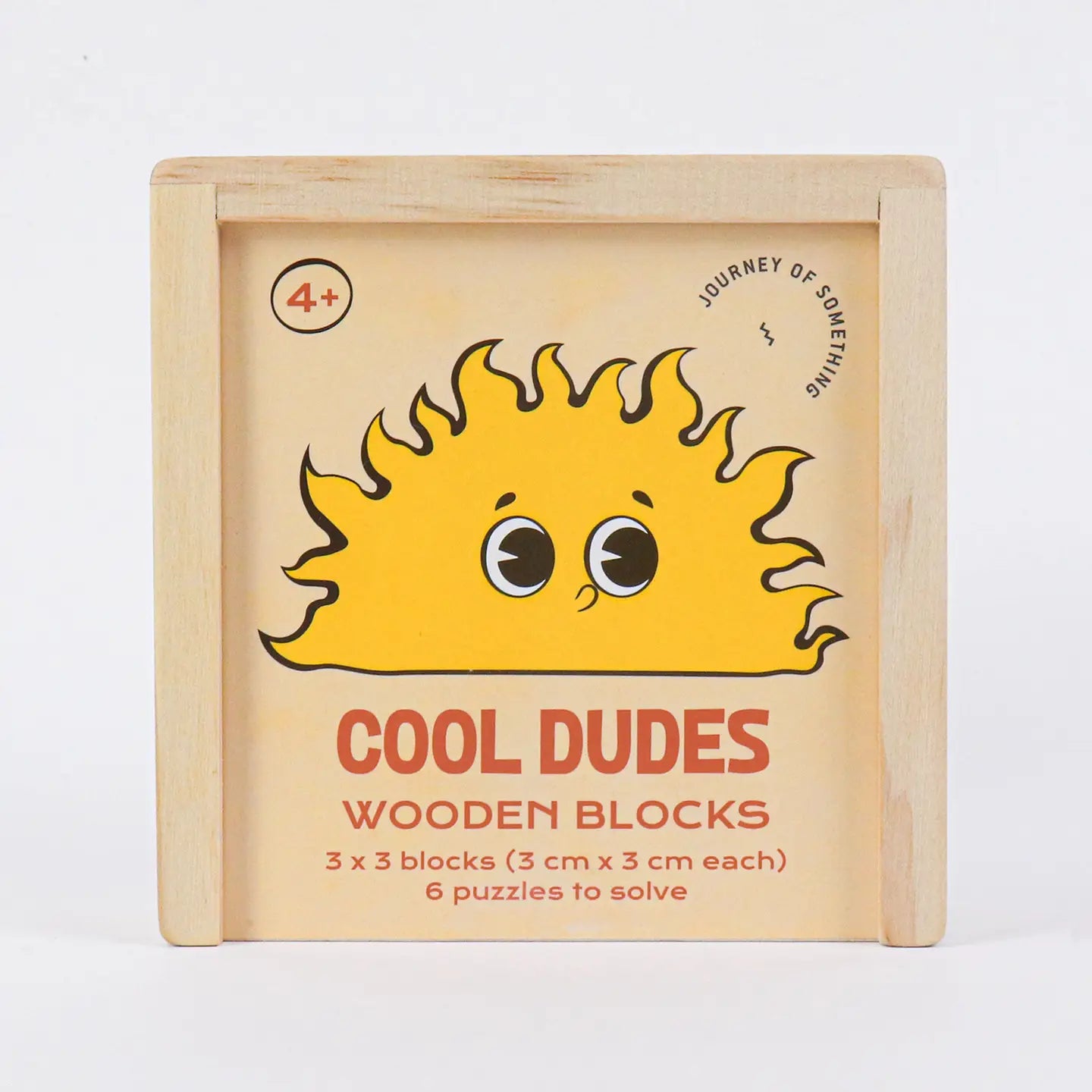 Cool Dude Wooden Blocks