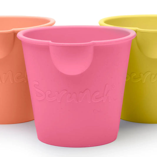 Scrunch Mini Bucket - Flamingo Pink