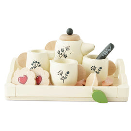 Wooden Tea Set