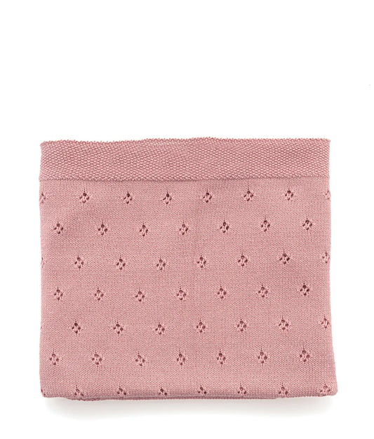 Pointelle Baby Blanket